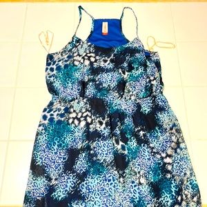 No boundaries, XL 15-17, spaghetti strap maxi dress